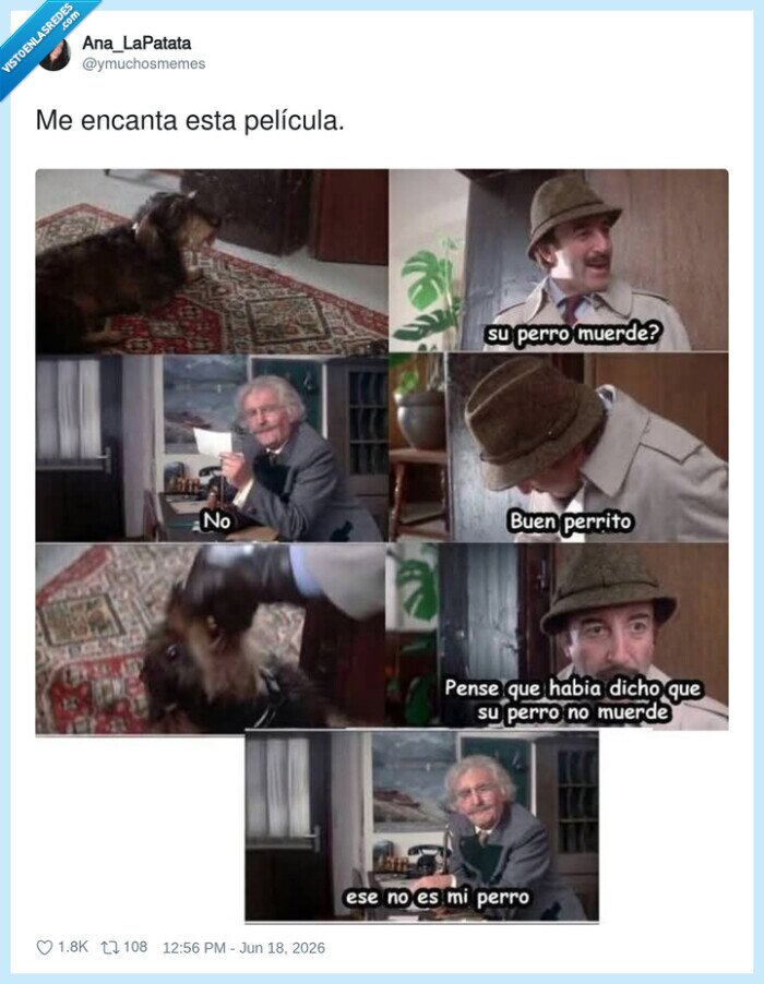 perro,frase,confusión,policía,misterio